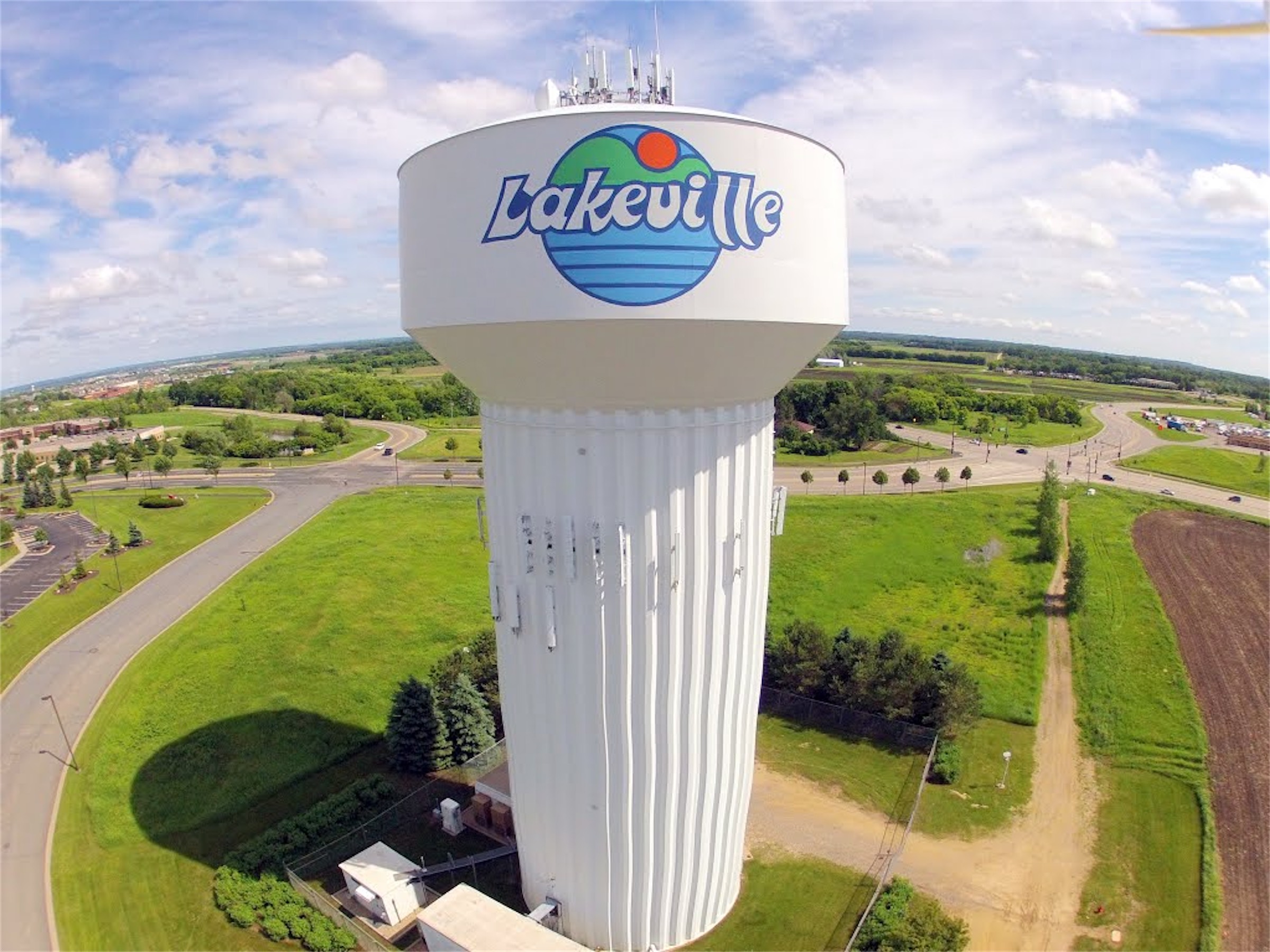 Lakeville MN water tower posted by Lakeville Realtor Travis Wyman